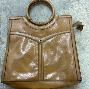 April cornell Tan Leather Women's Bag